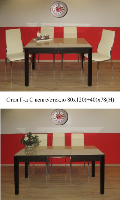 Столы из стекла 6